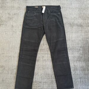 Men's J. Crew Grey Corduroy Pants (W32, L32)
